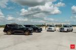 Infiniti QX80 5.6 Moonstone White on Vossen Wheels (HF6-1) 2019 года